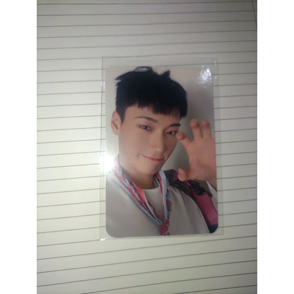 PHOTOCARD CHOI SAN ATEEZ ZERO : FEVER PART.3 ETERNAL SUNSHINE POB WHOSFAN CAFE PC BENEFIT