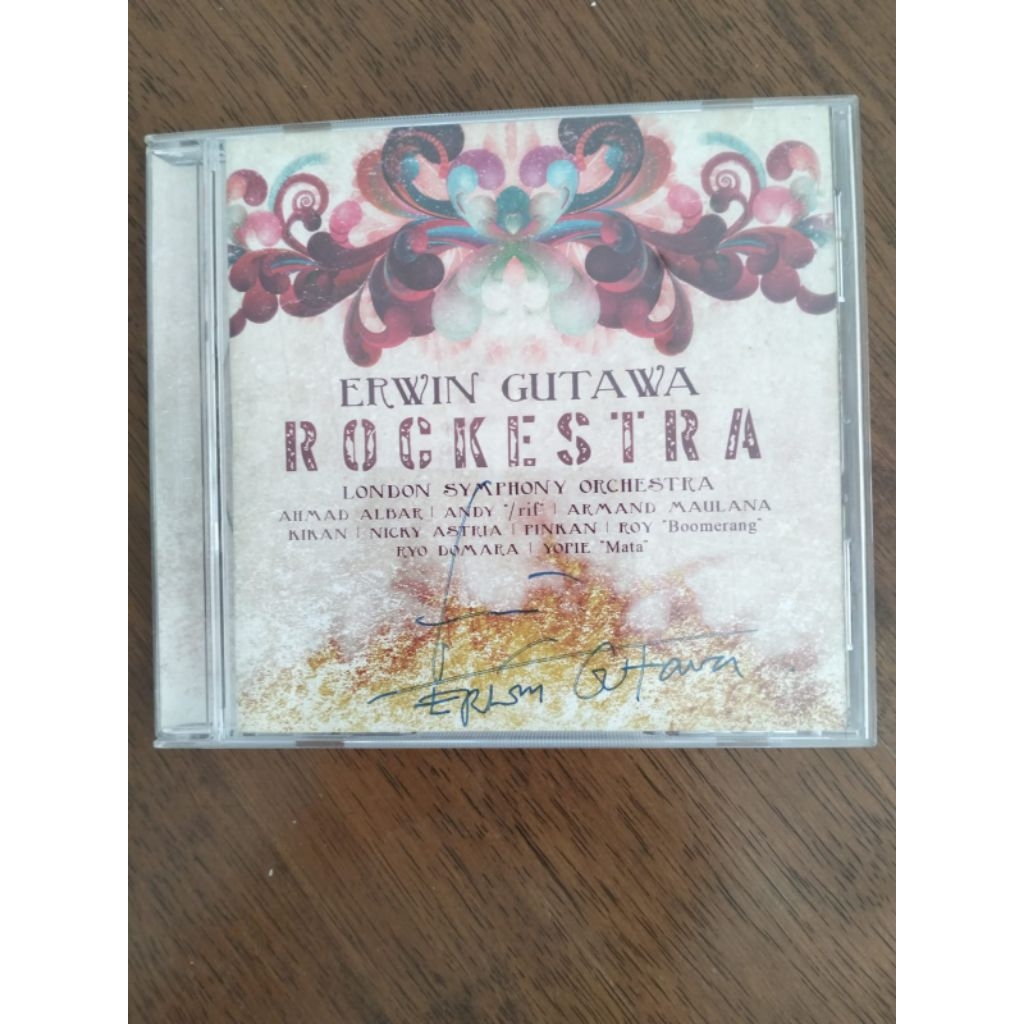 CD Indonesia Erwin Gutawa - Erwin Gutawa Rockestra