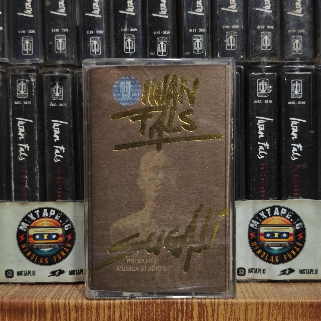 Kaset - Iwan Fals - Sugali - Radio Tape - Kaset Pita - Radio - Pemutar Kaset - Retro - Classic - Cas