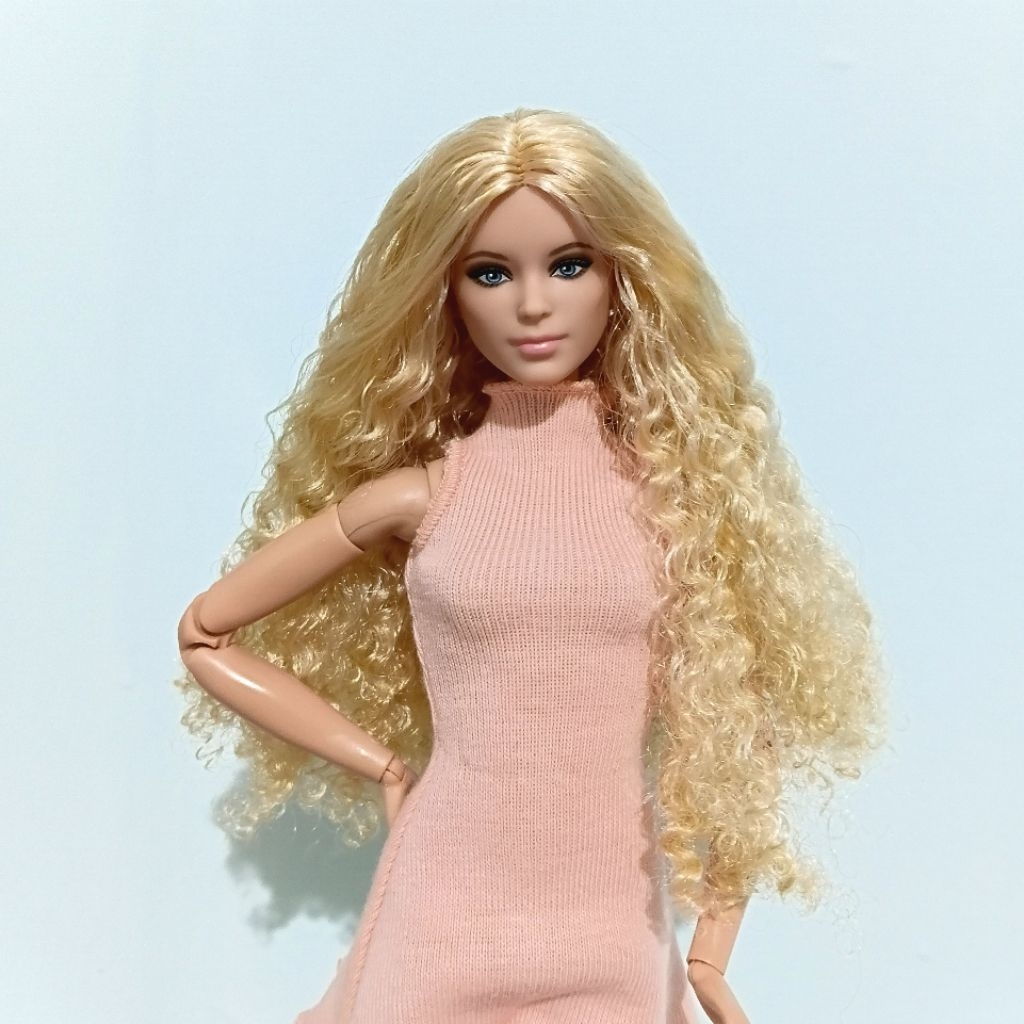 Head Barbie Victoria Basic 07 Kepala Mattel Official Boneka Second Preloved Jadul Collector