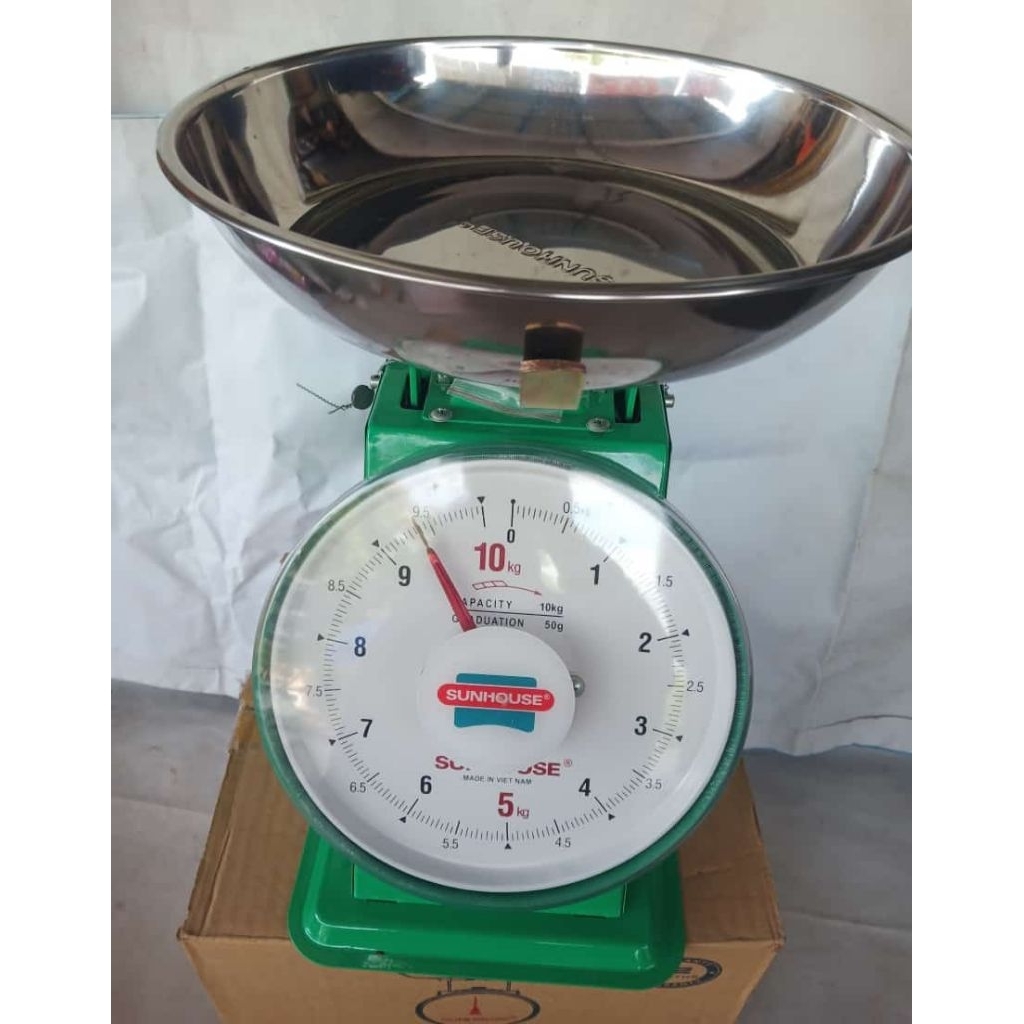 Timbangan sunhouse made in vietnam Ukuran 10 kg Barang baru