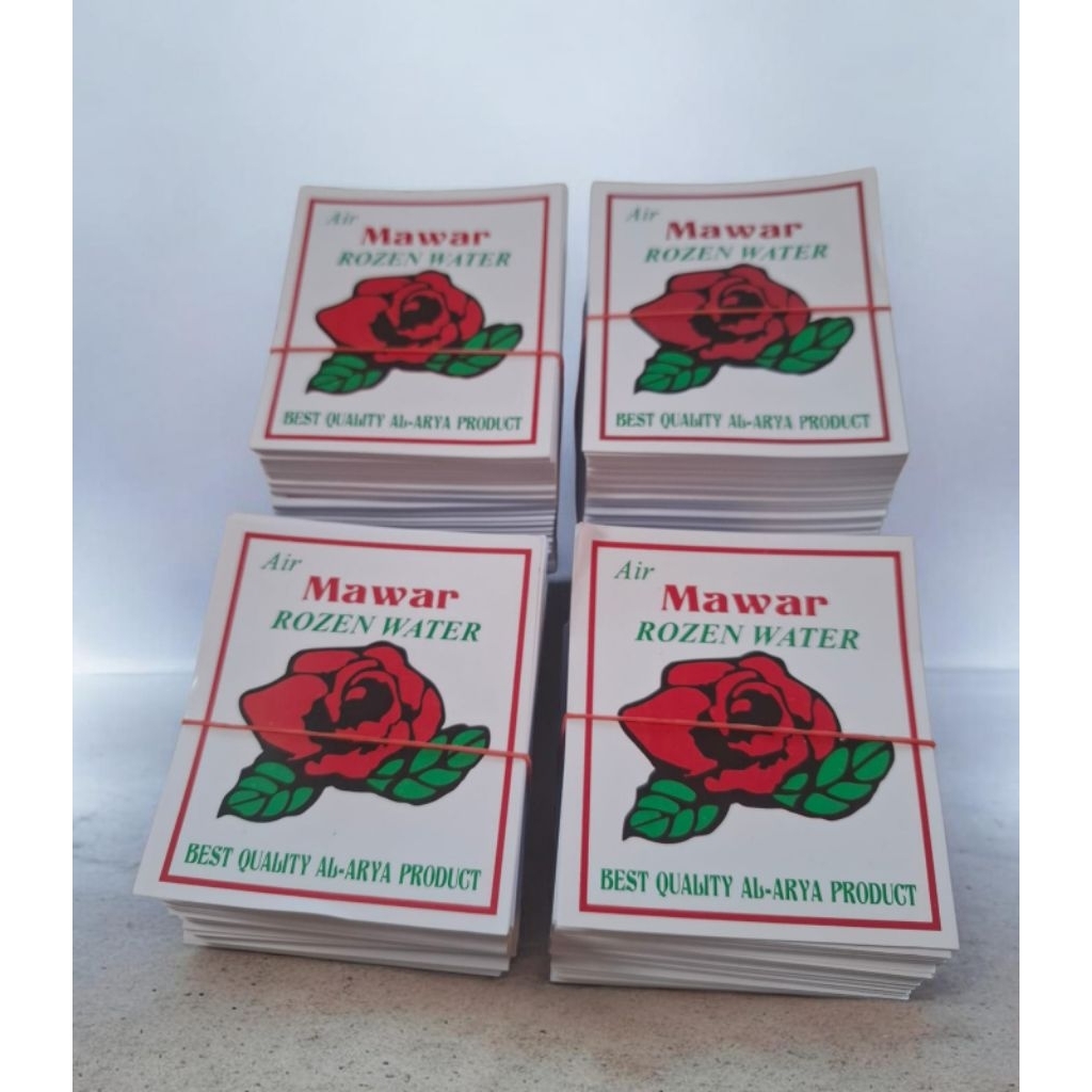 isi 2000 lembar kertas air mawar rozen water