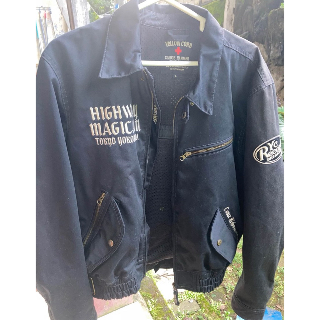 Jaket Motor Yellow Corn Second YB-8100