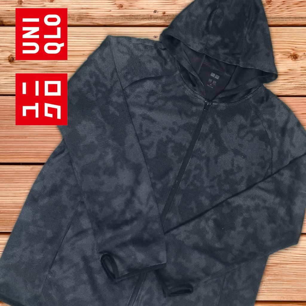 Hoodie Uniqlo Dry-ex Bacterial Camo