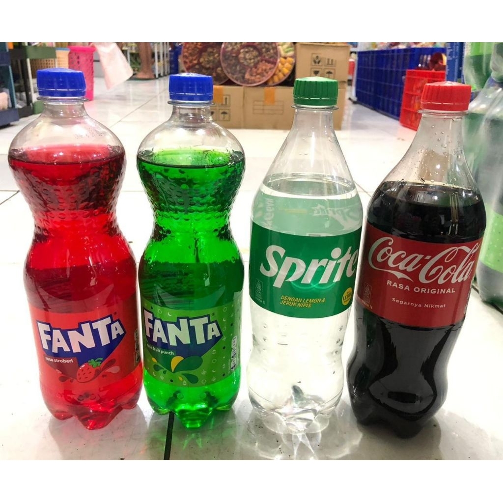 Minuman Berkarbonasi Sprite 1 Liter Rasa Lemon