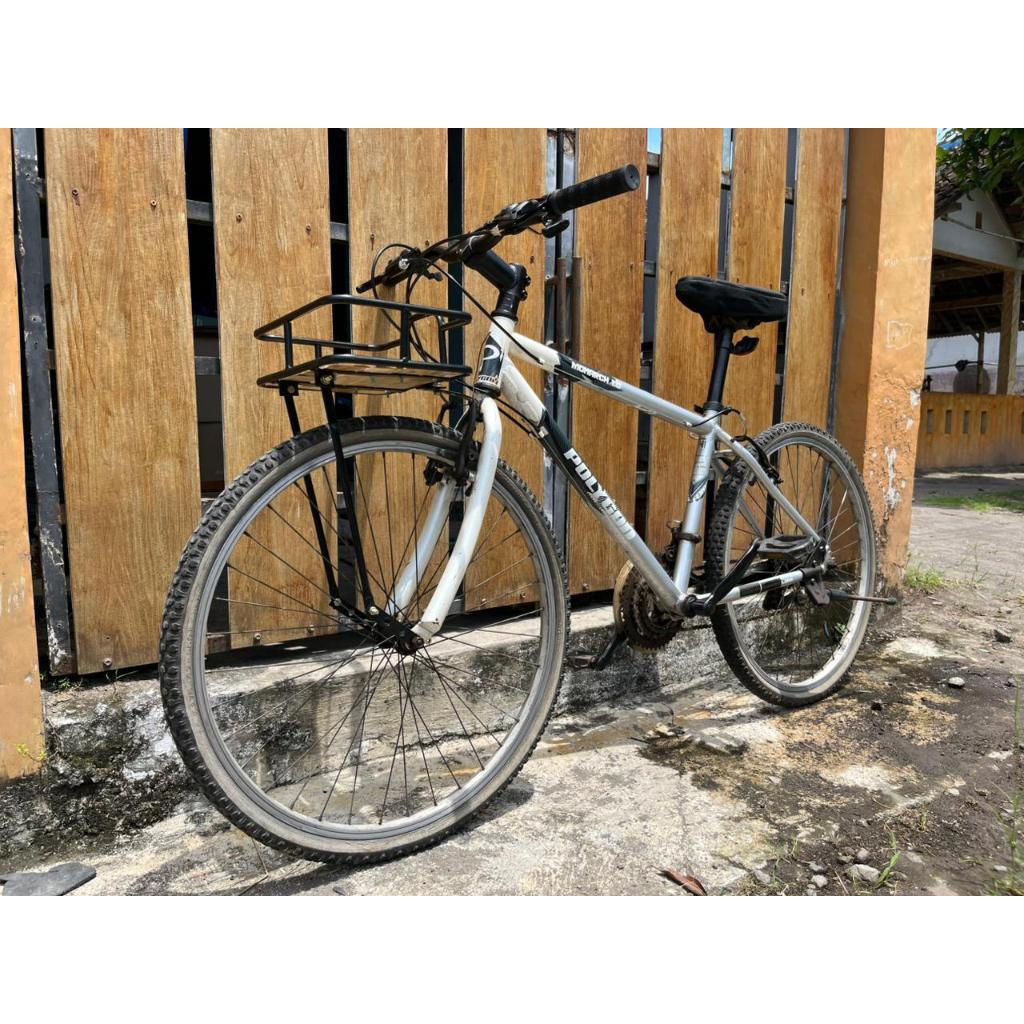 Sepeda Gunung Commuter Bike MTB Polygon Monarch 1.0 UK 26 Normal Upgrade Velg Alloy