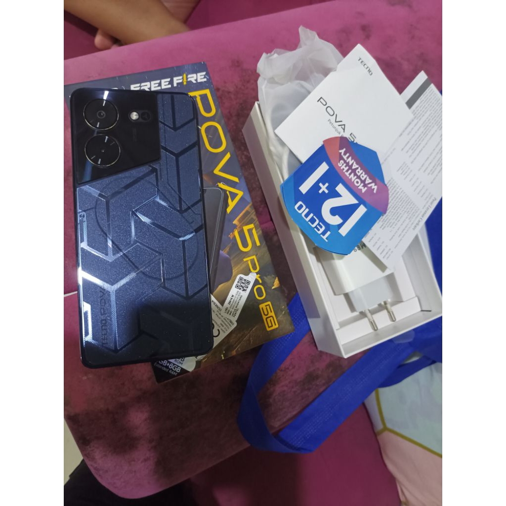 hp tecno pova 5 pro 5g (second)