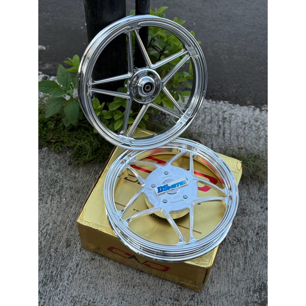 velg DND delkevic X1 V1 V2 MIO SMILE SPORTY 5TL fino soul mioJ soulGT MIO155 krom silver chrome RING