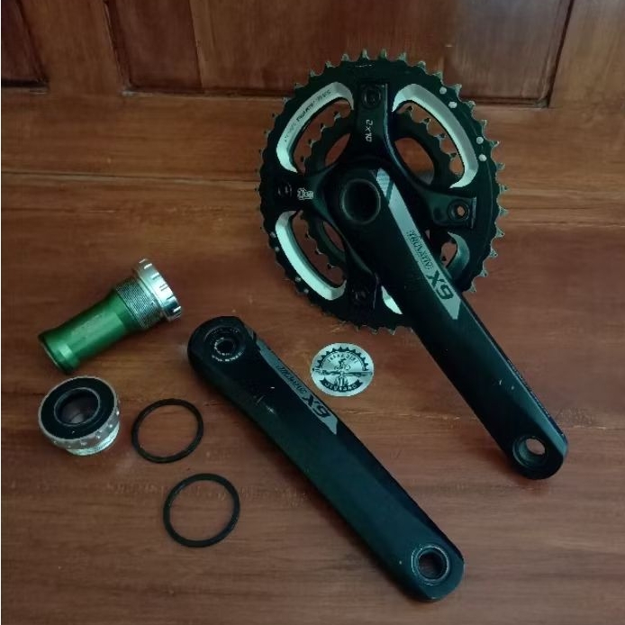 Crank SRAM Truvativ X9 Dual + BB Ardently GXP