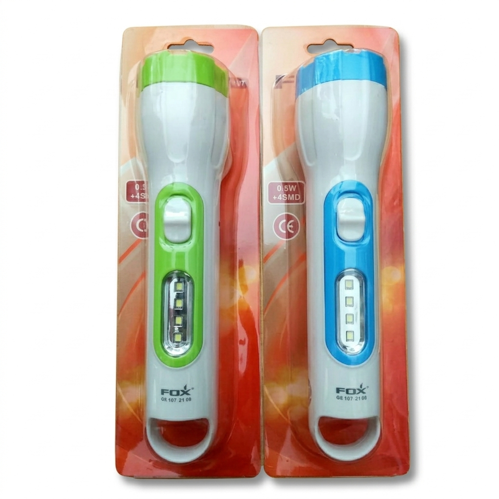 Senter Lampu Emergency Charger FOX GE 107 Lampu Senter