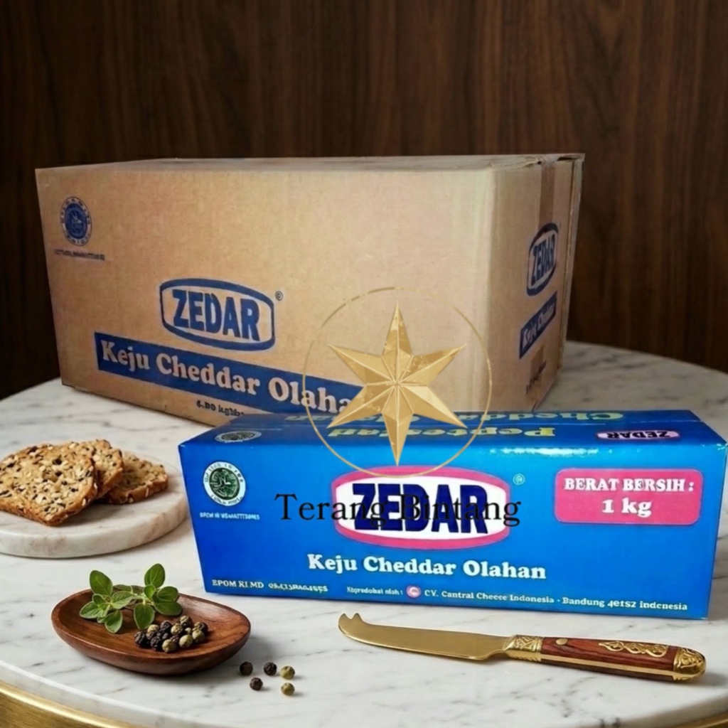 Keju Balok Batangan Parut Zedar 1 kg
