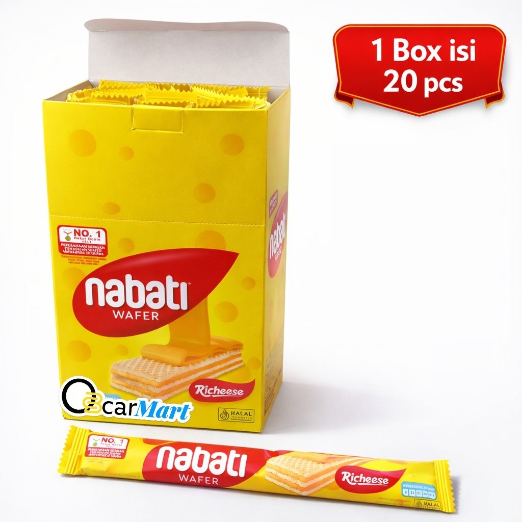 Wafer NABATI 1 Dus isi 20 Pcs Wafer 500an