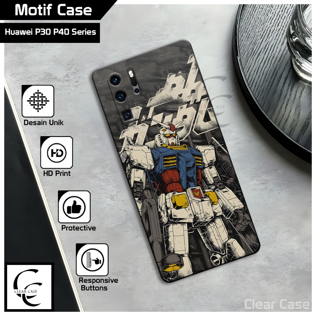 Softcase Huawei P30 P30 Pro P30 Lite P40 P40 Pro P50 Terbaru 2026 silikon Casing pelindung hp