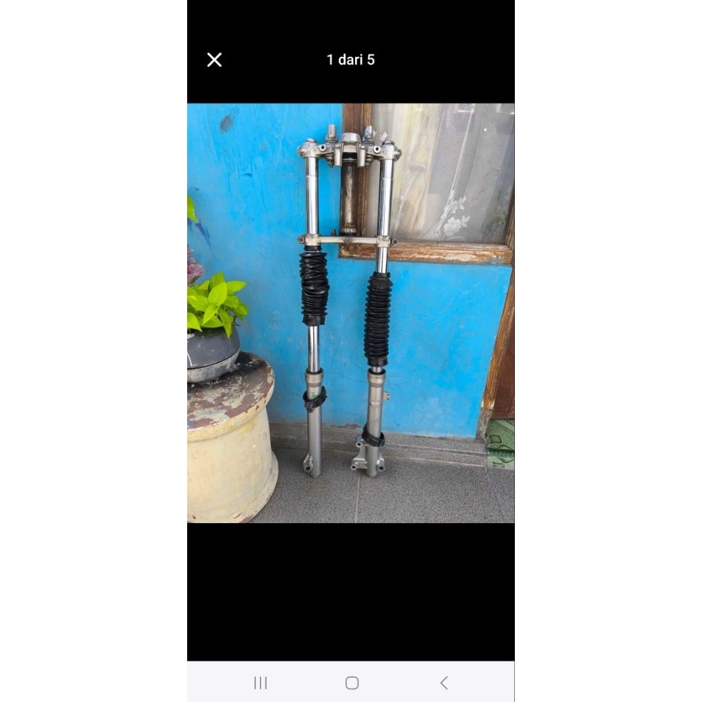 SOK DEPAN TELE KLX S ORI COPOTAN