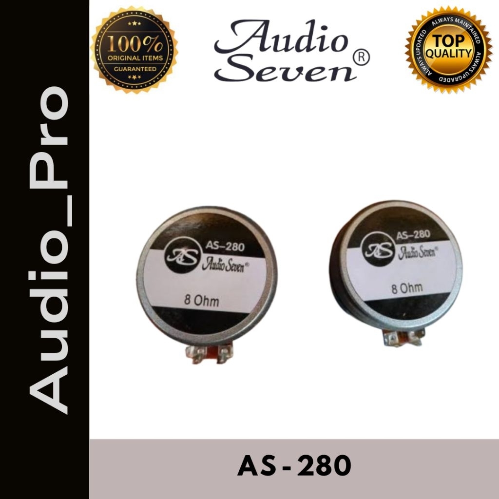 Driver Twiter Tweter Tweeter AS 280 Audio Seven Original