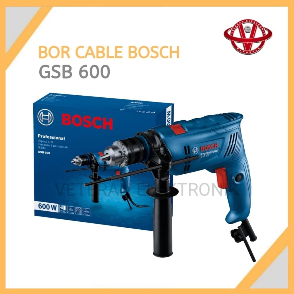 Bor Tembok Impact BOSCH GSB 600 Listrik