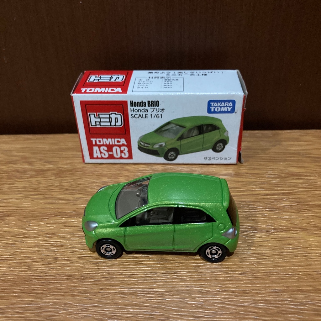 TOMICA Regular AS-03 AS 03 AS03 Honda Brio Hatchback 2015 Diecast Reg Mobilan Mainan Takara Tomy