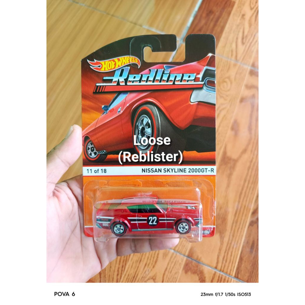 Hotwheels Redline Nissan Skyline 2000 GT-R