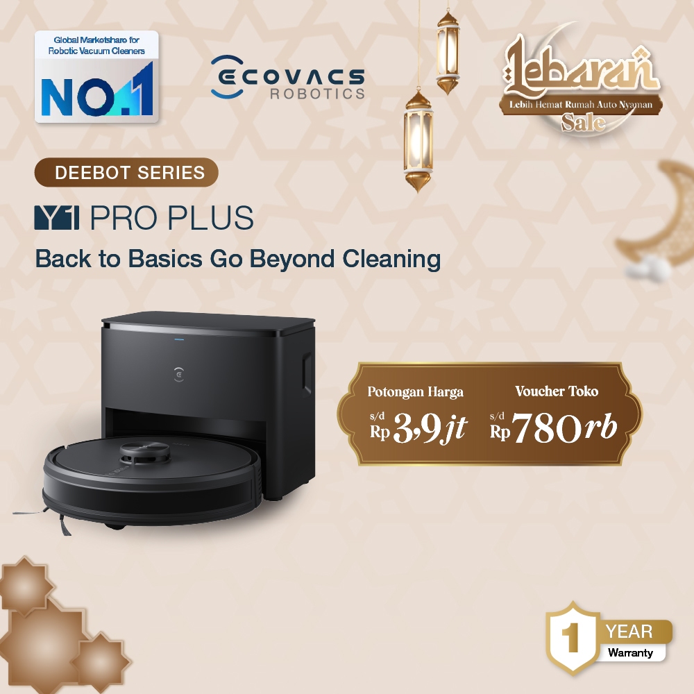 Ecovacs DEEBOT Y1 PRO - Robot Vacuum and Mop