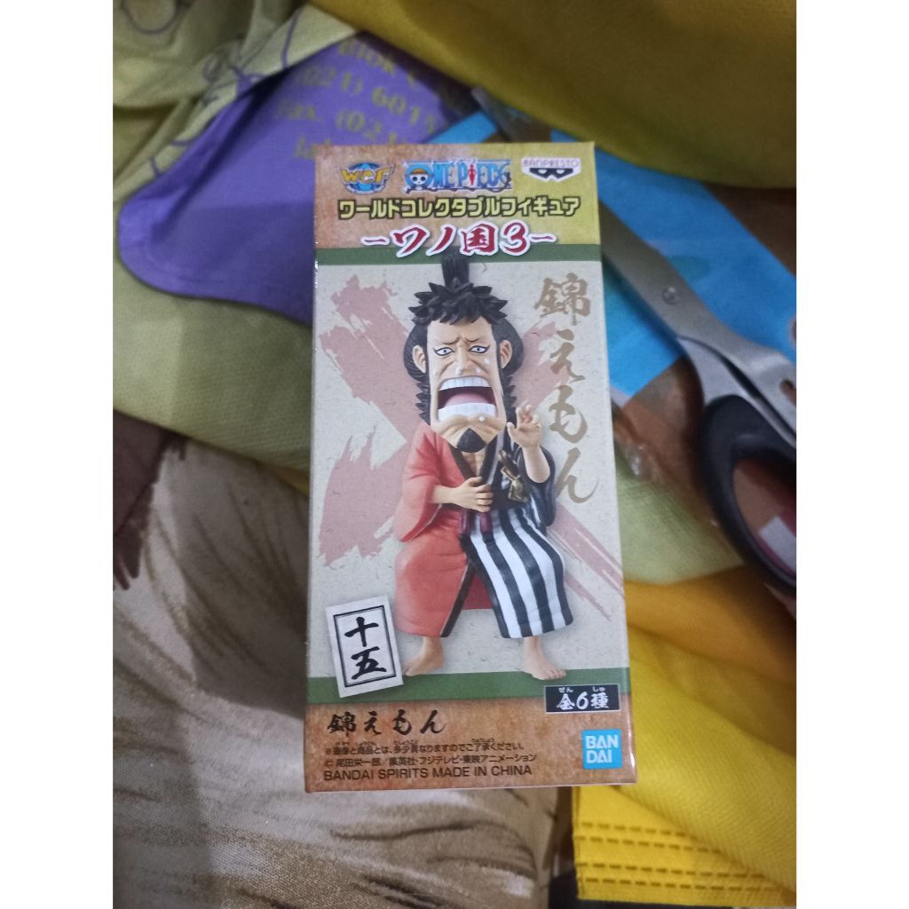 banpresto wcf one piece wanokuni vol 3 - kinemon