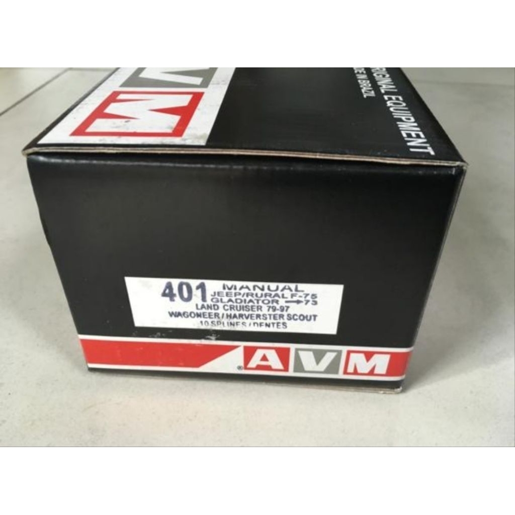 AVM 401 FREELOCK WHEEL HUBS JEEP WILLYS Made in Brazil