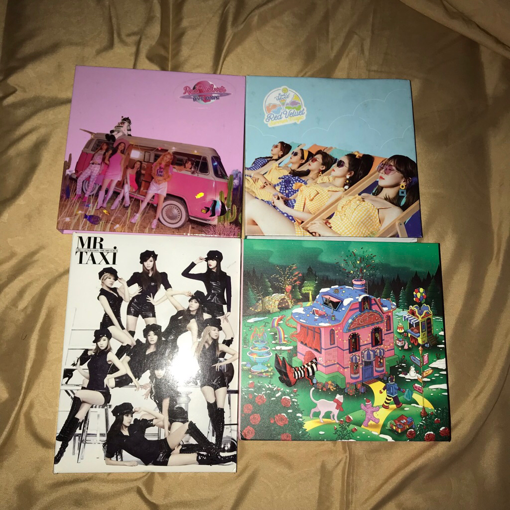 Red velvet, snsd, twice album unsealed fullset
