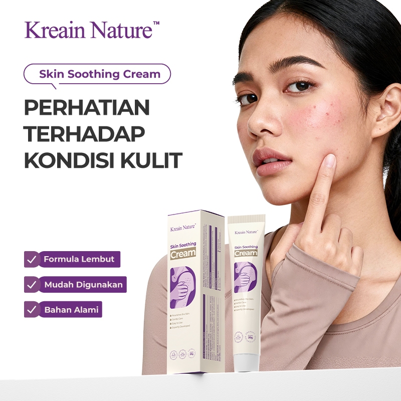 Kreain Nature SKIN SMOOTHING CREAM Gel Penenang Kulit Gel Pengkondisi Kulit,Rawat Kulit Anda