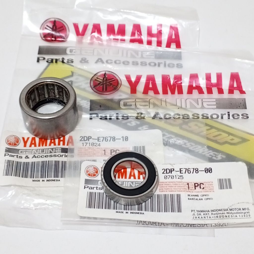 BEARING LAHER PULLY NMAX AEROX MIO M3 ASLI ORI YAMAHA 2DP-E7678-10 2DP-E7678-00