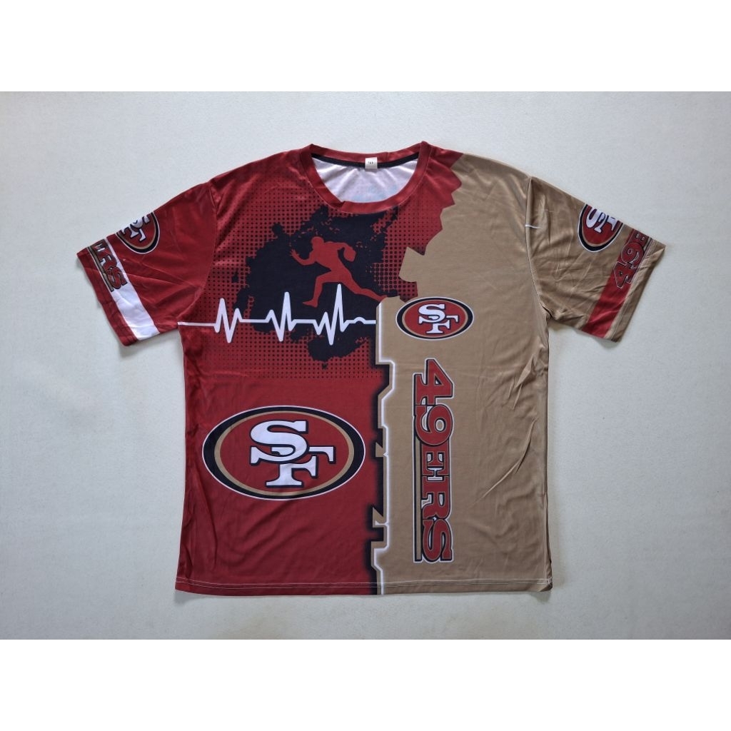JERSEY SAN FRANCISCO 49ERS FULL PRINTING