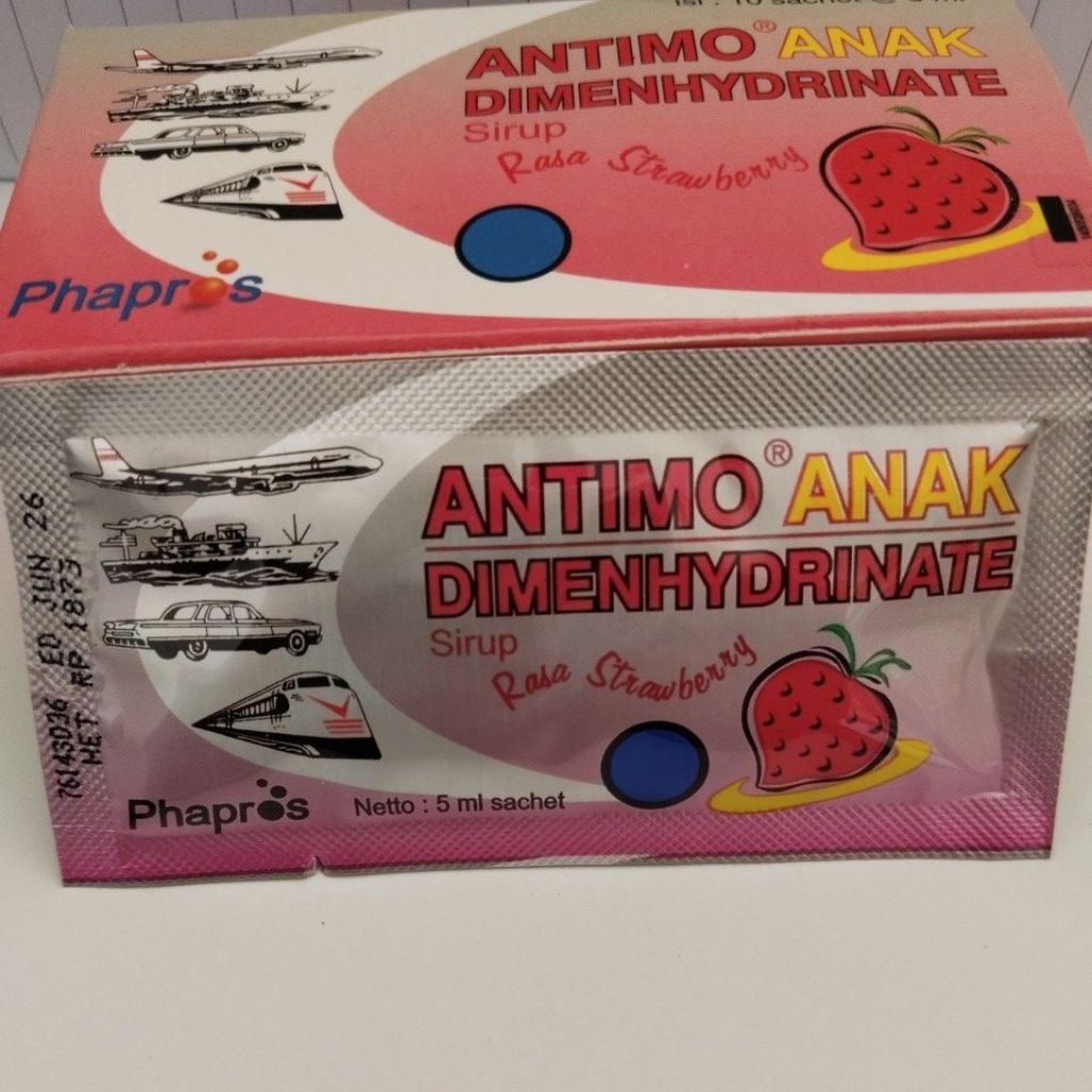 Antimo Anak/ antimo mengatasi mabok perjalanan