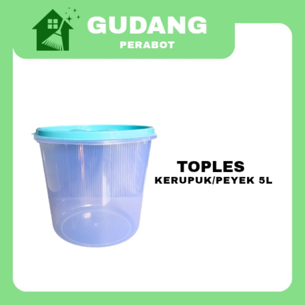 5 LITER TOPLES KERUPUK / TOPLES PEYEK / TOPLES PLASTIK