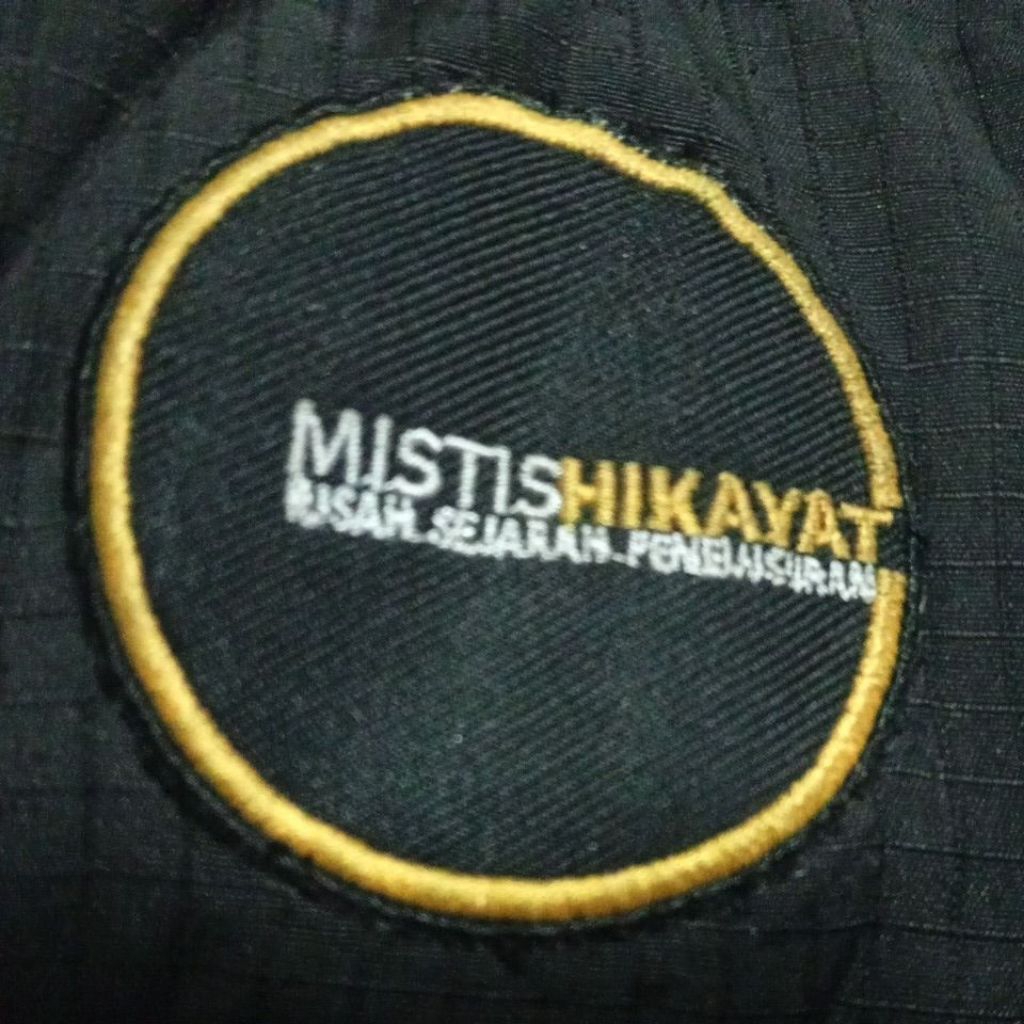 Bordir Logo Mistis Hikayat Channel 7 ×7 cm