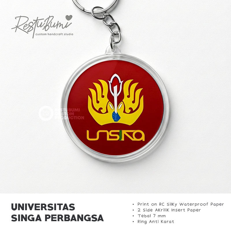 UNSIKA Merchandise - Ganci - PIN - Stiker