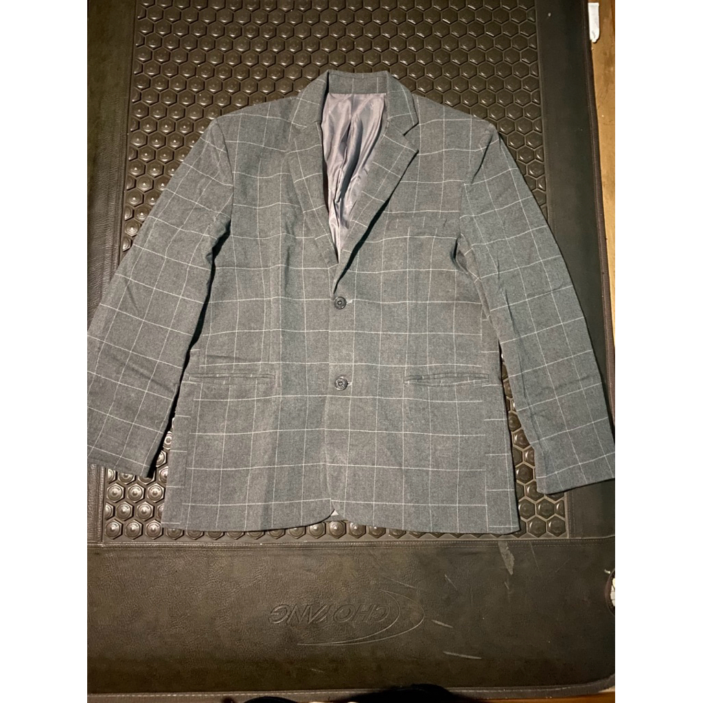 BLAZER JAS JUMBO TARTAN ABU ZIO MEWAH BRANDED