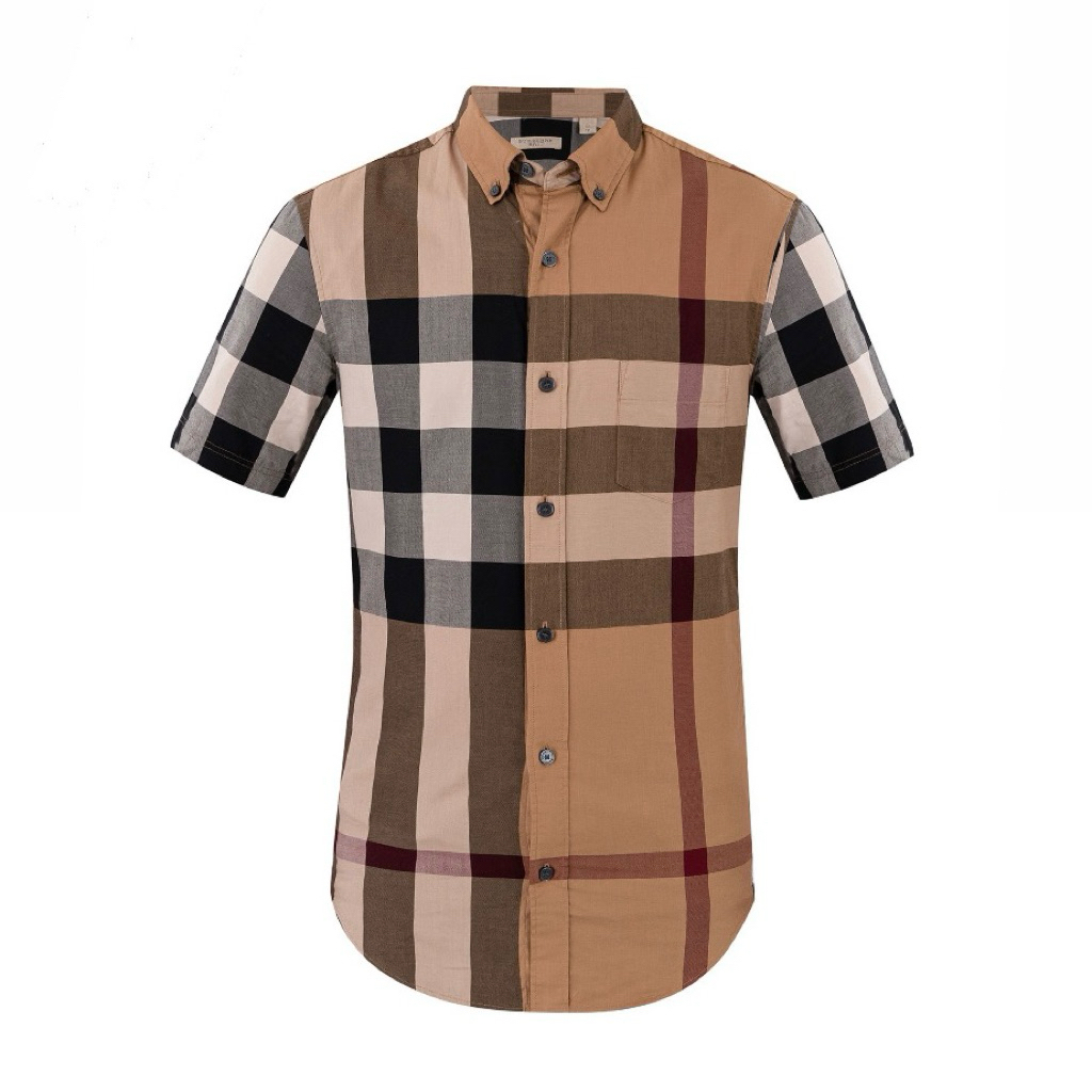 Authentic Burberry Brit Nova Check Short Sleeve / Kemeja Pendek Burberry Brit