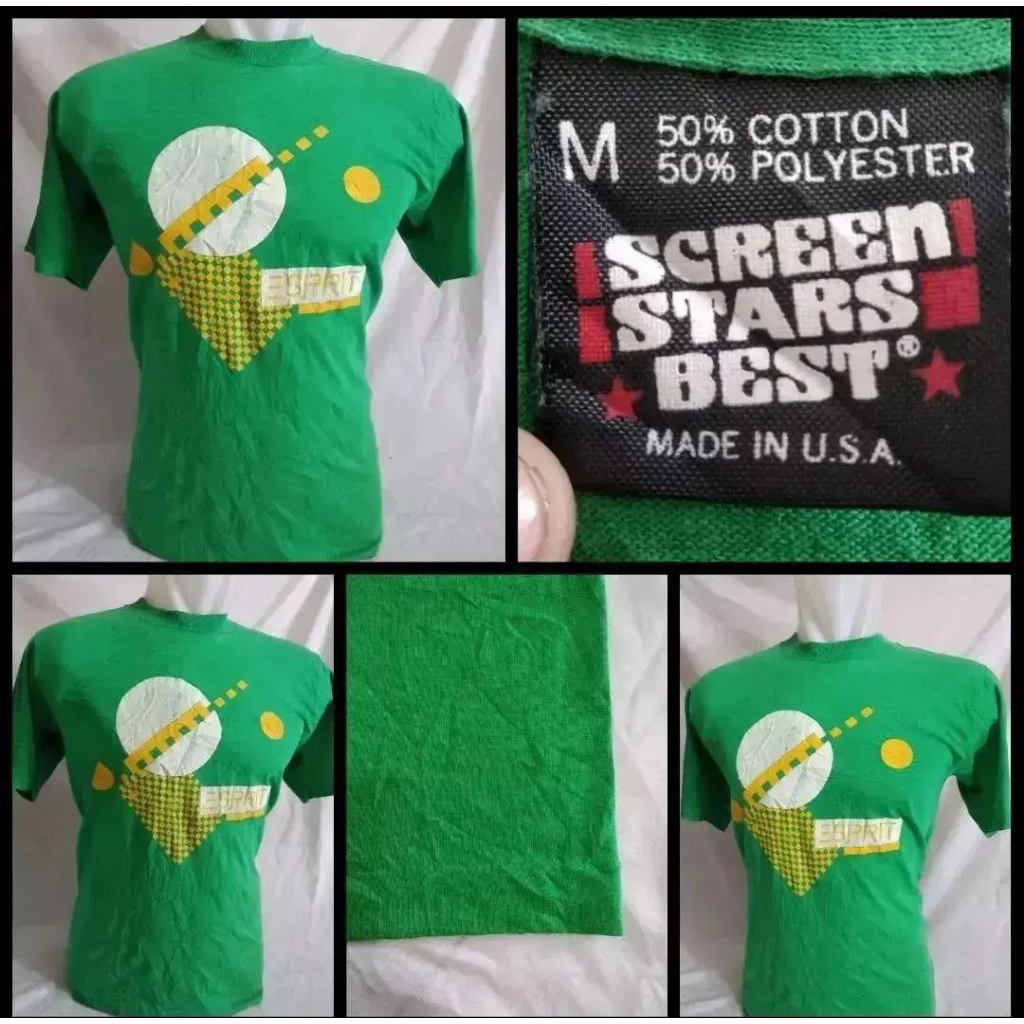 tshirt vtg espirit tag screen stars