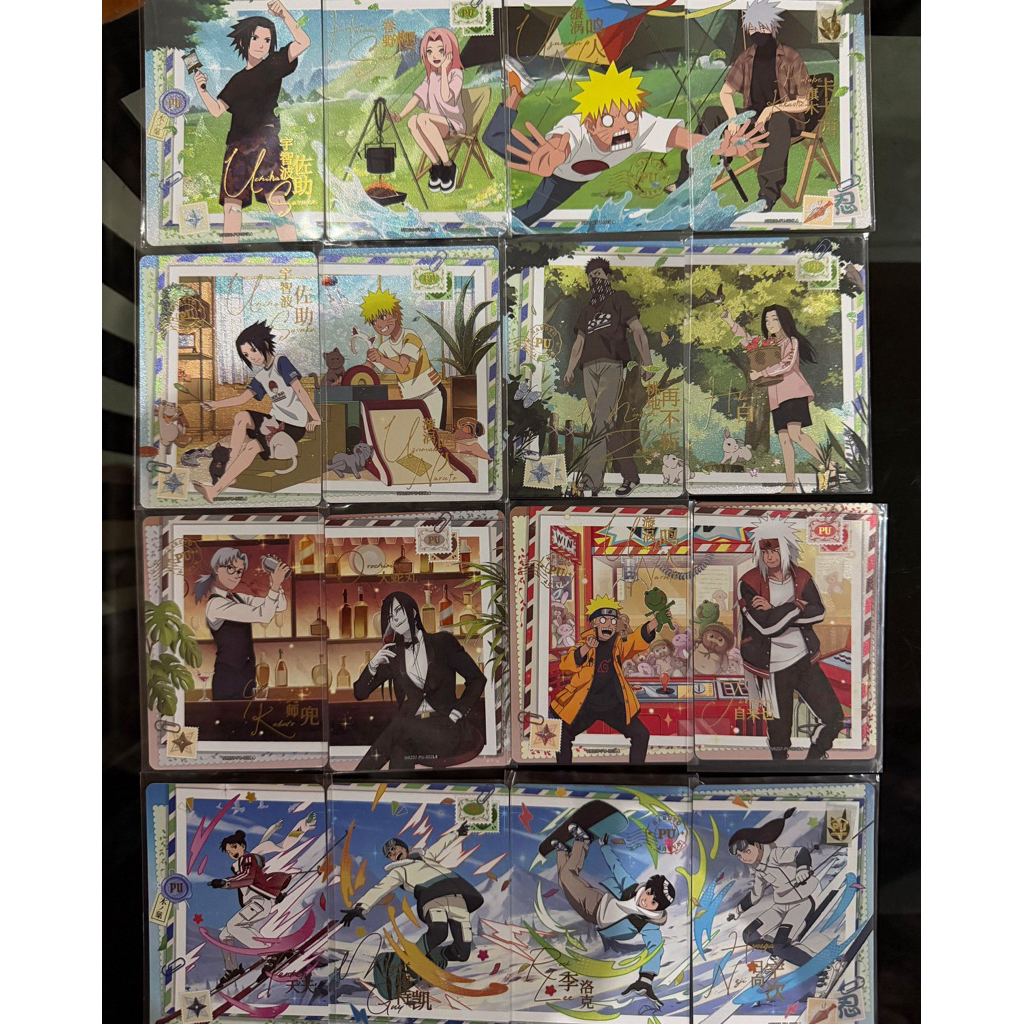 Kartu Naruto Kayou Set PU lengkap