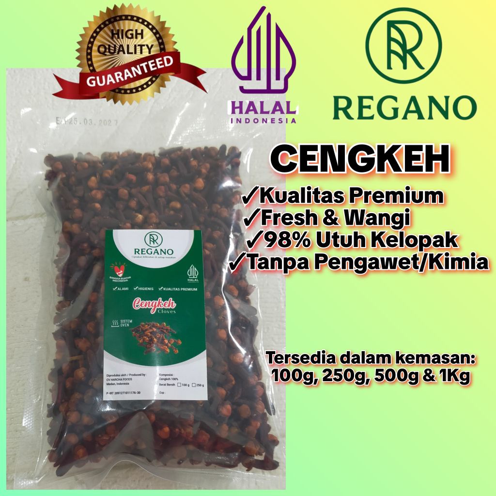 Regano Cengkeh Kering Super Wangi Halal