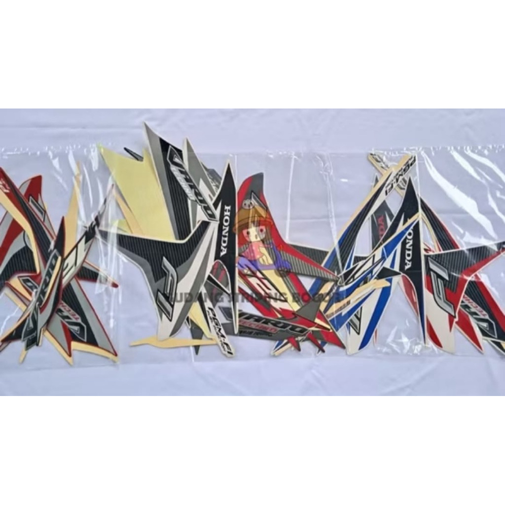 Stiker Striping Body Motor Honda Vario Techno 125 2014