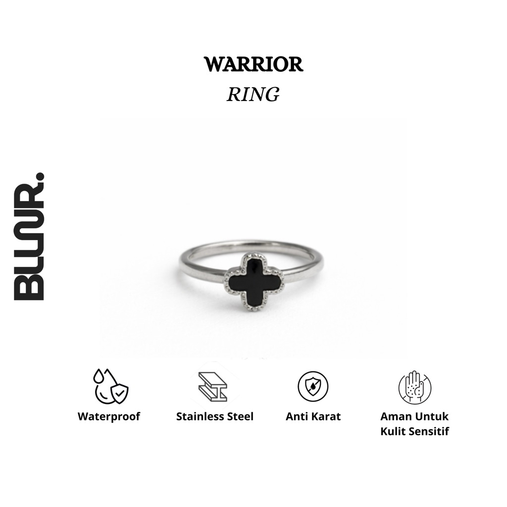 BLLNR - LEAF cincin pria keren, cincin stainless, Cincin murah, kualitas import