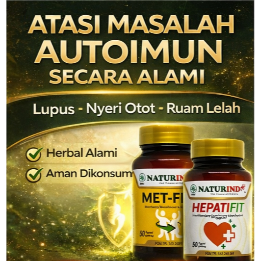 Naturindo Hepatifit Obat Lupus Liver Sirosis Hepatitis Biduran Gatal
