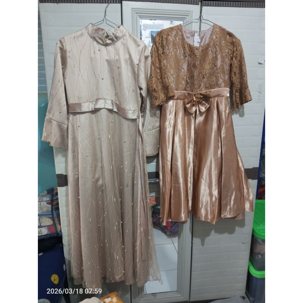 pl baju gamis brokat anak