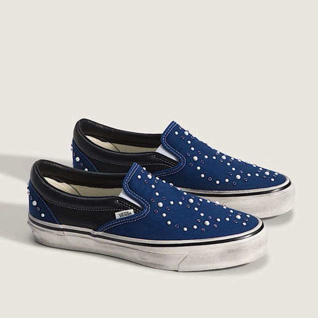 Vans Slip On Reissue 98 Pearlized Indigo Original Resmi