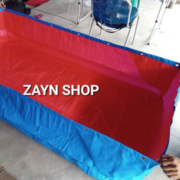 Terpal kolam ikan A12 kolam terpal budidaya