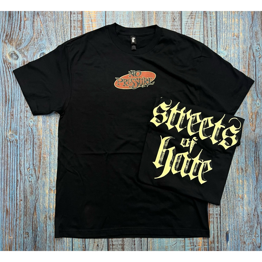 Kaos T-Shirt Band No Pressure - Street of Hate 2026 Official Merchandise