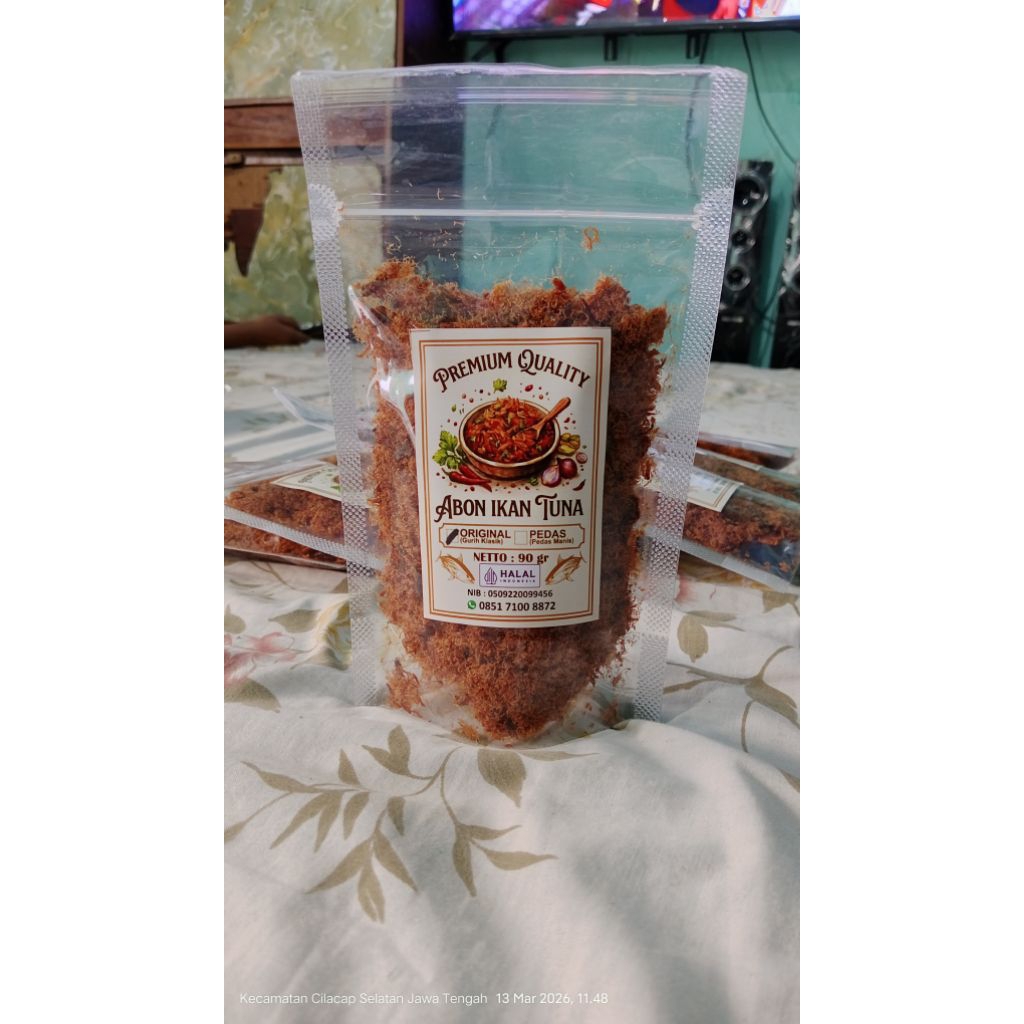 Abon Ikan Tuna Original Cilacap
