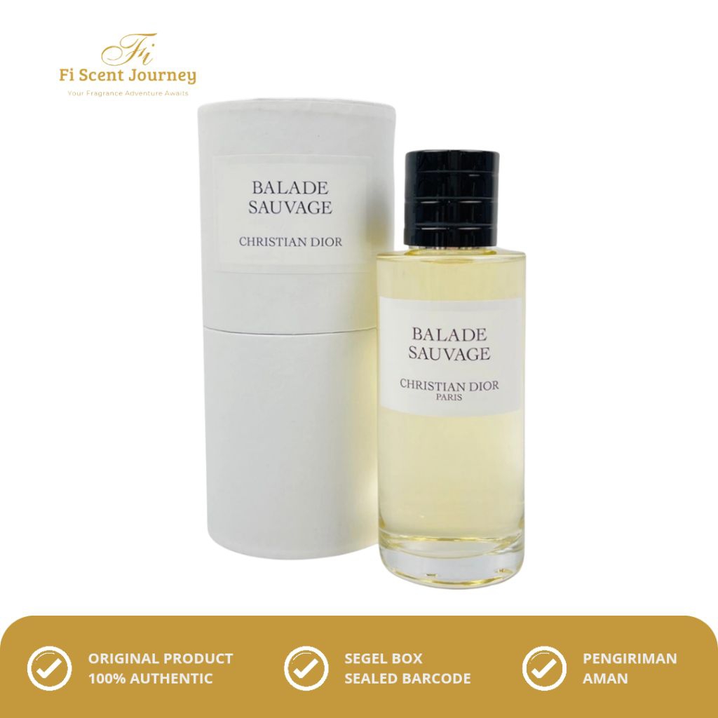 Parfum Christian Dior Balade Sauvage Unisex 125ml Eau De Parfum EDP Minyak wangi cowok pria wanita p