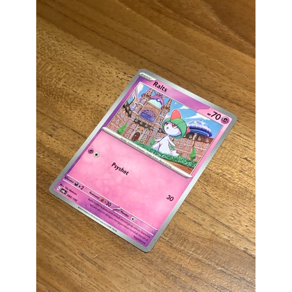 Ralts Pokemon Card IDN
