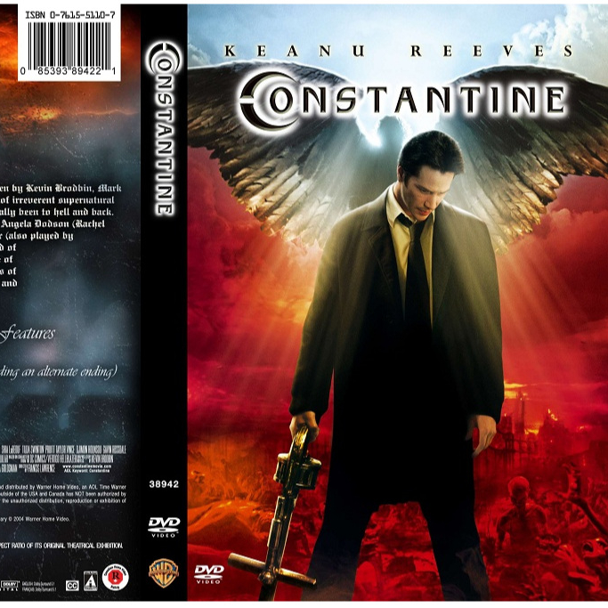 Kaset Film Constantine 2005 Thriller Horor