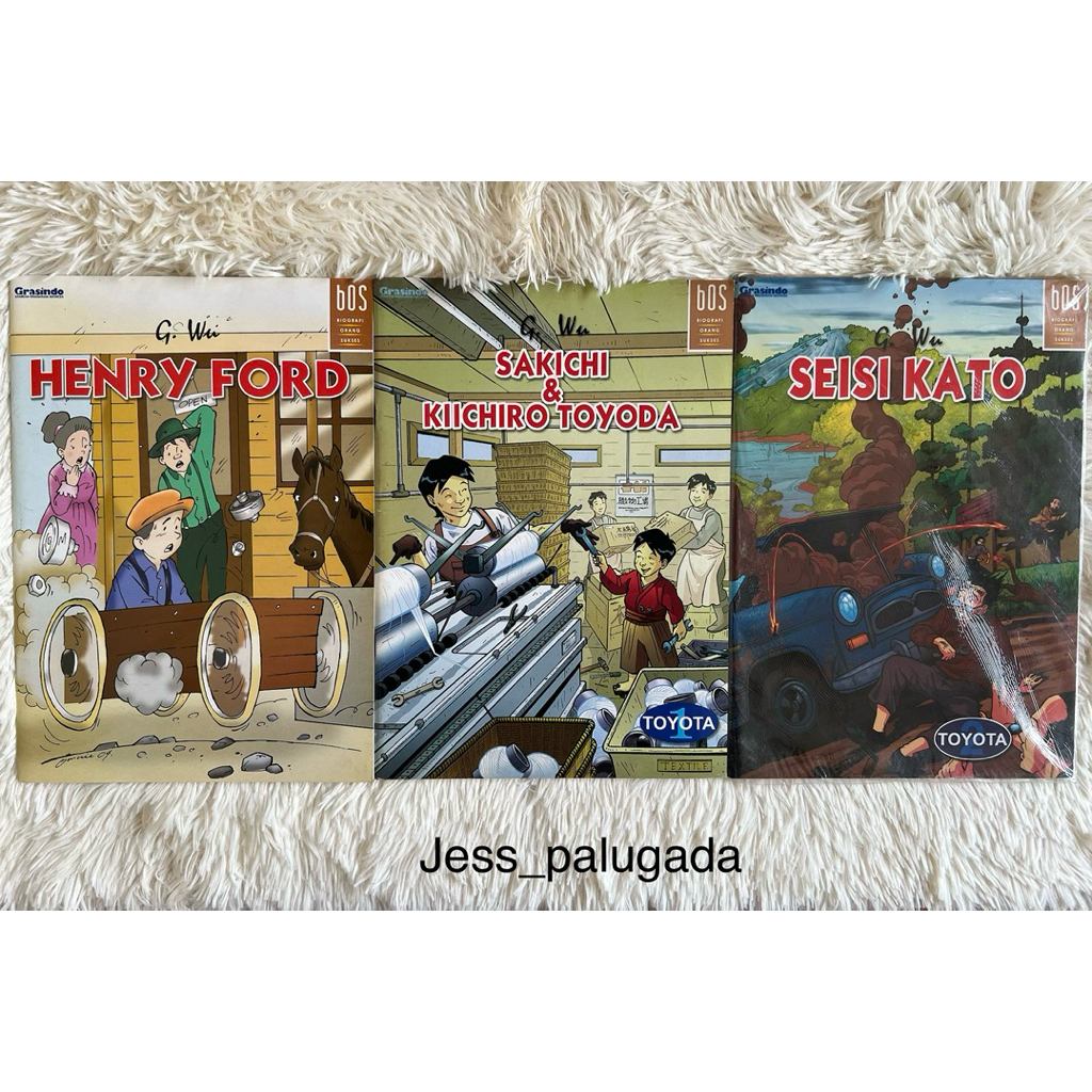 Preloved Buku Biografi Orang Sukses